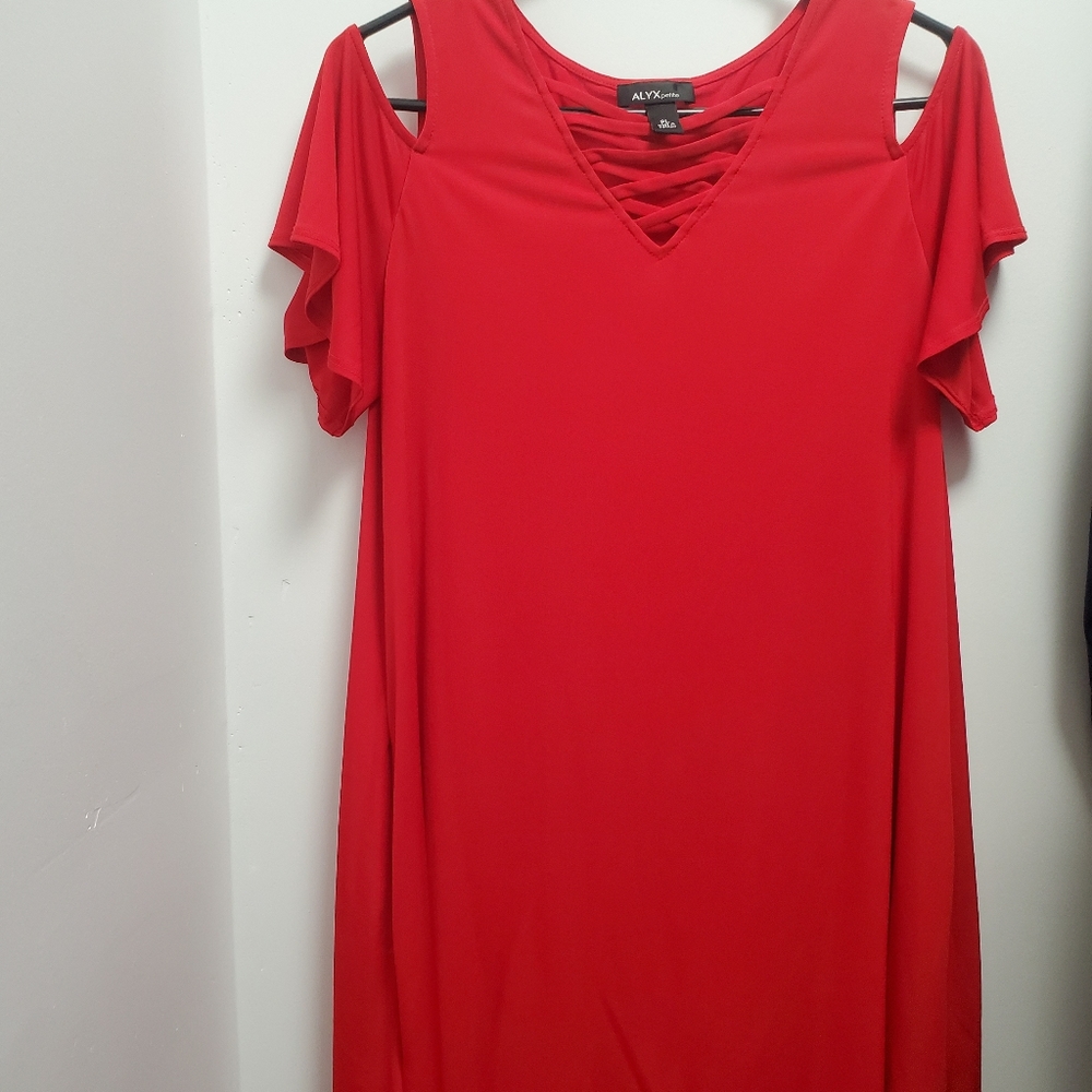 Red dress